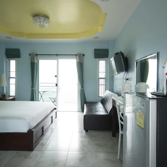 غرفة بسرير مزدوج بإطلالة على الجبل، Hotel Viewpoint Khao Koh 7/10