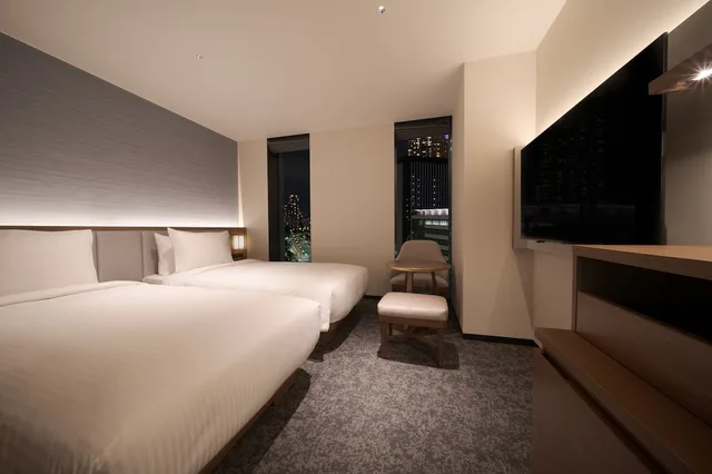 غرفة متصلة بأربعة أسرّة وسريرين منفصلين، Premier Hotel-CABIN PRESIDENT-Tokyo 2/5