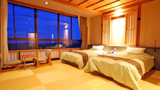 غرفة عصرية بسريرين منفصلين في طابق مرتفع، Seiko Grand Hotel 1/1