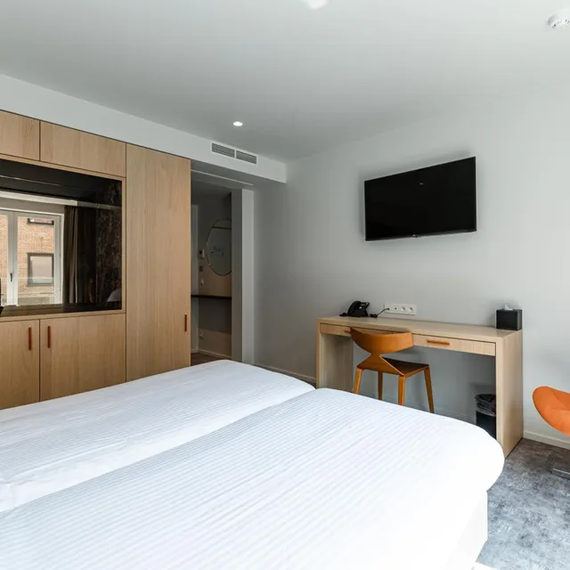 غرفة سوبيريور بسرير فردي، Hotel Le Bois de Bruges 5/10