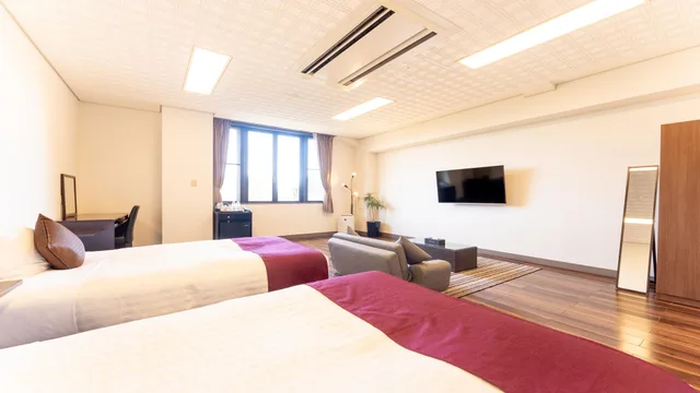 غرفة قياسية ثلاثية بثلاثة أسرّة، Livemax Resort Jyogasaki-Kaigan 1/2