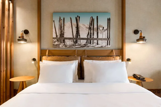 غرفة سوبيريور بسريرين منفصلين بإطلالة على الجبل، Grand Hotel Savoia Cortina d'Ampezzo, A Radisson Collection Hotel 6/9