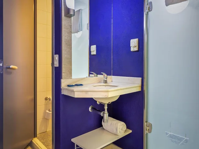 غرفة قياسية بسرير بطابقين مع سرير إضافي، Ibis Budget SP Centro Sao Joao 6/7