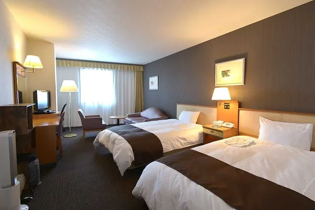 غرفة ديلوكس بسريرين منفصلين بغرفتي نوم، Blossom Hotel Hirosaki 1/3