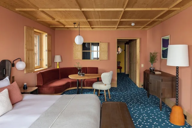 جناح جونيور ديلوكس بسرير كينج، Hotel Le Coucou 1/1