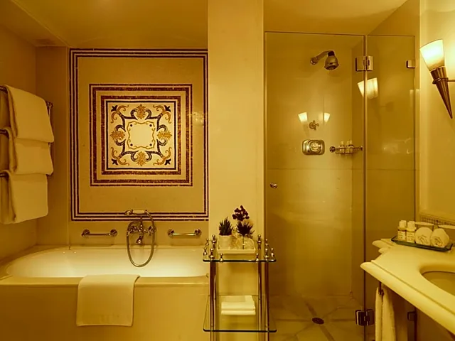 غرفة ديلوكس بسرير مزدوج، Rocco Forte Hotel Savoy Florence 2/2
