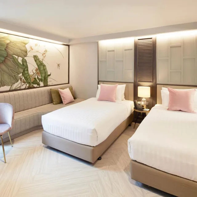 غرفة ديلوكس بسرير فردي، The Quarter Ploenchit by UHG 4/6