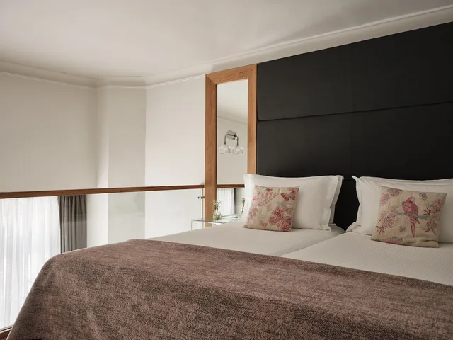 جناح بسرير كوين بغرفة نوم واحدة مع أريكة، Casa Delfino Suites 6/10