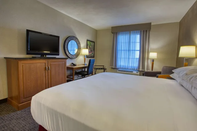 غرفة ديلوكس بسرير كينج في طابق مرتفع، Drury Inn & Suites Near La Cantera Parkway 2/10