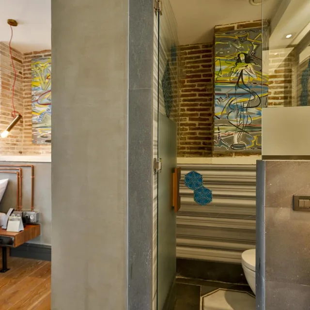 غرفة سوبيريور بسرير كينج، Hotel The Public Istanbul 10/10