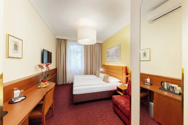 غرفة اقتصادية بسرير كينج بإطلالة على المدينة، Austria Classic Hotel Wien 4/10