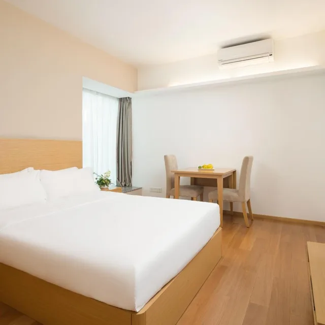 غرفة بزنس بسرير كوين، Yuwa Hotel 3/10