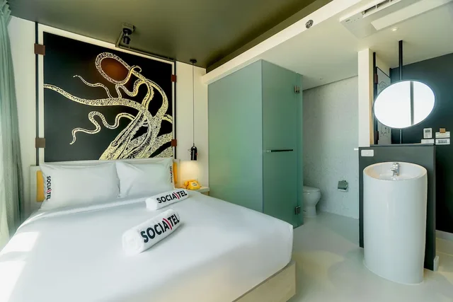 Superior, King Bed, Queen Bed, Socialtel Koh Samui Chaweng (Adult Only) 2/3