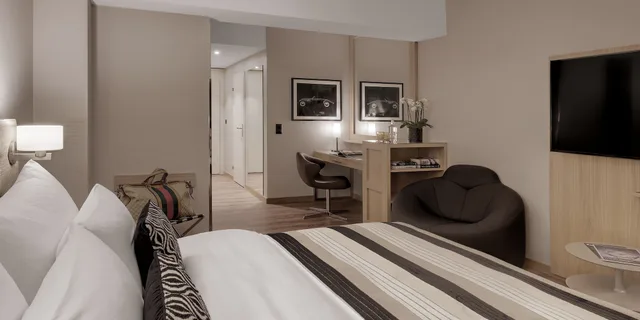 غرفة سوبيريور بسرير كينج، Hotel Wellenberg 2/4
