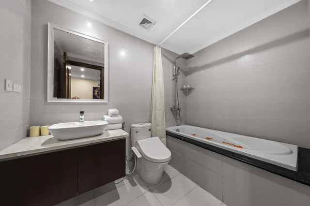 شقة بسرير كينج بغرفة نوم واحدة، Newsky Serviced Apartment 5/6