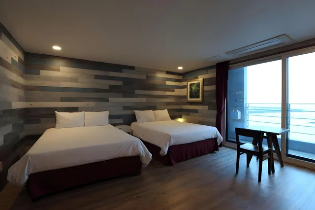 غرفة ديلوكس بسرير مزدوج بإطلالة على البحر، Hotel 52 1/1