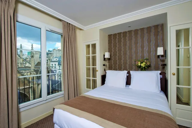 غرفة بسرير كوين، Hotel Henri Iv Rive Gauche 4/6