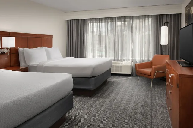 جناح بسرير مزدوج، Courtyard by Marriott Jacksonville Flagler Center 1/6