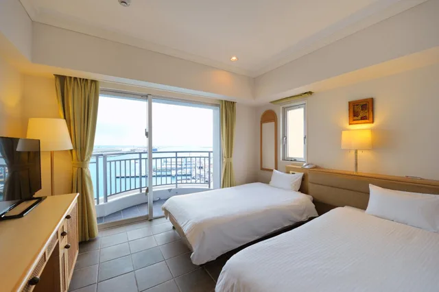 غرفة اقتصادية بسريرين منفصلين، Hotel East China Sea 2/4