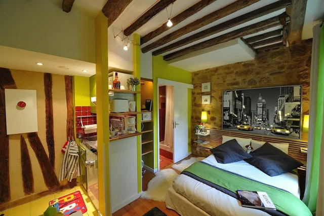 Yellow Studio, Les Patios Du Marais 2/6