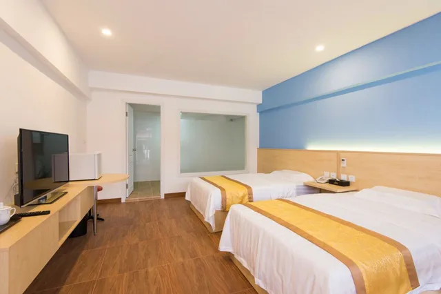 غرفة ديلوكس بسريرين منفصلين، The President Hotel at Chokchai 4 3/6