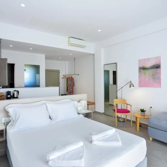 غرفة سوبيريور بسرير كوين، Casa Manolesos 1/6