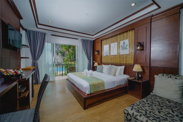 Deluxe, Double Bed, Pool and Cliff View، Railay Phutawan Resort 3/4