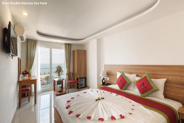 Deluxe, Double or Twin Bed, Sea View, Siren Flower Hotel 2/4