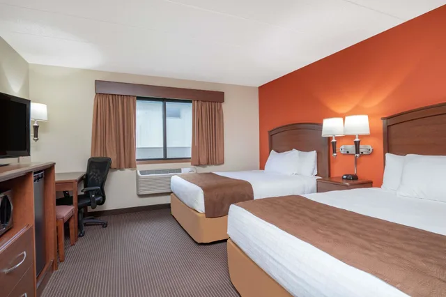 غرفة بسريرين كوين، Americinn By Wyndham Sauk Centre 3/8