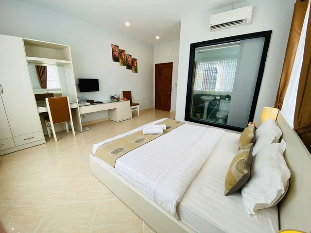 غرفة قياسية بسرير مزدوج، Mekong View Apartment Hotel I 1/2