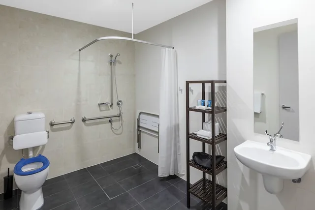 جناح بسرير كينج بغرفة نوم واحدة لذوي الإعاقة، Meriton North Sydney 6/7
