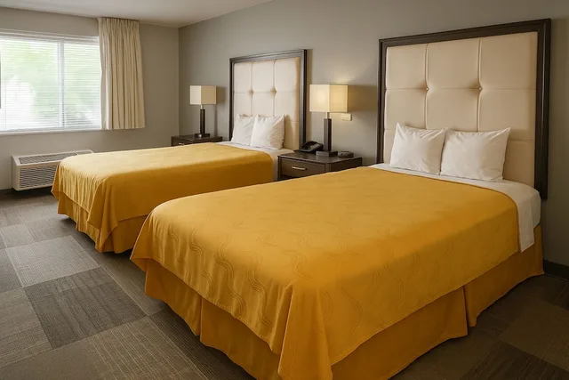 غرفة بسريرين كوين، Best Western Plus Fairfield Executive Inn 1/2