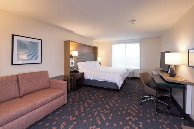 غرفة قياسية بسرير كينج مع أريكة، Holiday Inn Kalamazoo West 3/4