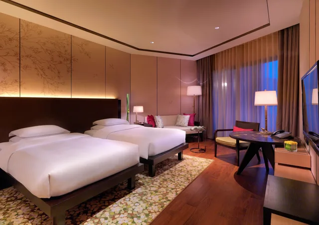 غرفة كلوب بسريرين منفصلين، Hyatt Regency Chongming 1/2