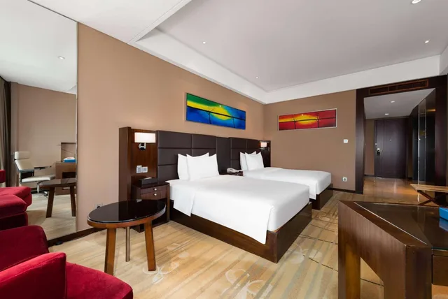 غرفة قياسية بسريرين منفصلين، Wyndham Putian Downtown 5/8