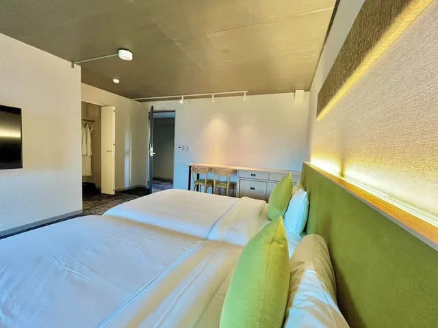 غرفة قياسية بسريرين منفصلين بإطلالة على البحيرة، Hotel Cocoa 10/10