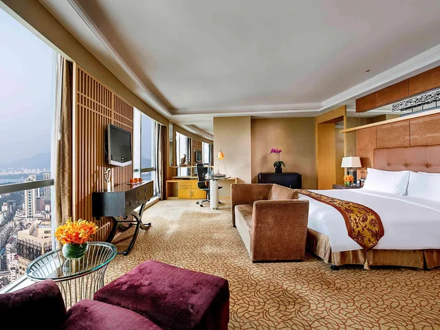 غرفة فاخرة بسريرين منفصلين، Sofitel Galaxy Nanjing 1/1