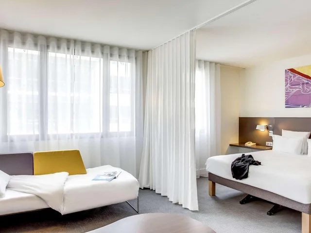 جناح سوبيريور بسرير مزدوج وسرير فردي مع أريكة، Novotel Suites Paris Stade De France 9/10