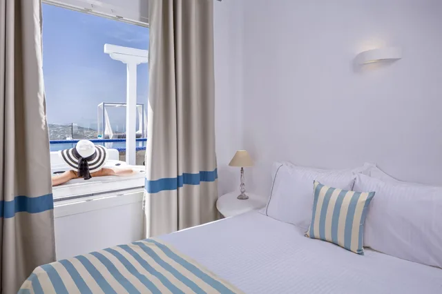 جناح جونيور بإطلالة على البحر بحوض جاكوزي، Colours Of Mykonos 5/10