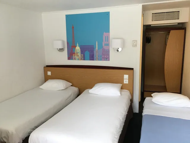 غرفة بسريرين منفصلين، Kyriad Direct Marseille Ouest Martigues 1/8