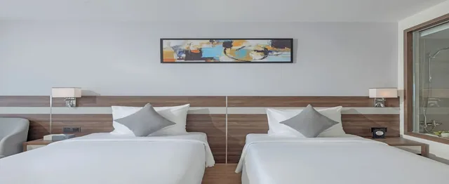 غرفة سوبيريور بسريرين منفصلين بإطلالة على المدينة، Panama Nha Trang Hotel 6/10