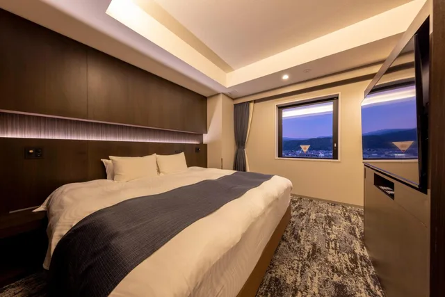 غرفة ديلوكس بسرير كينج، Hotel Granbinario Tsuruga 2/5