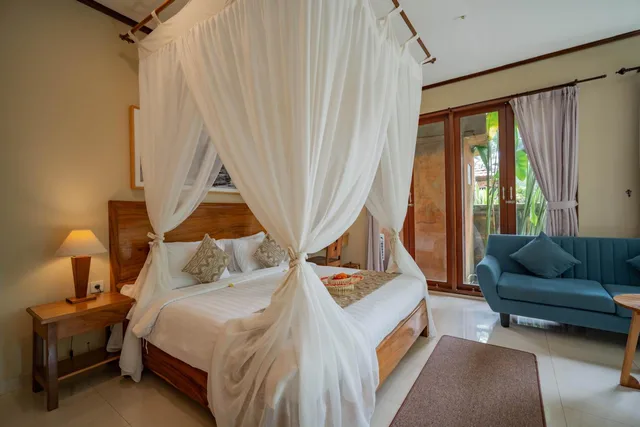 فيلا بسريرين كينج بغرفتي نوم بمسبح خاص، Budhi Ayu Villas Ubud 1/4