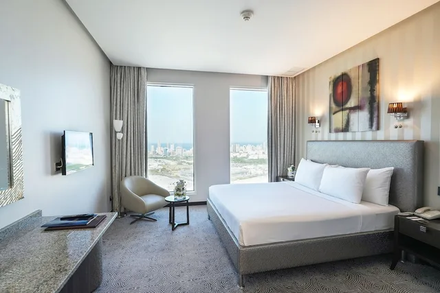 غرفة ديلوكس بسرير كينج، Grand Majestic Hotel Kuwait 5/7