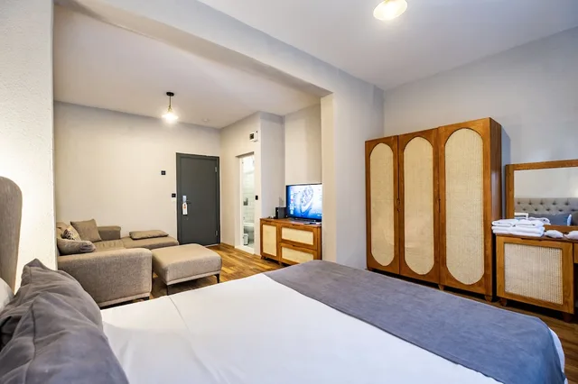 جناح بسرير مزدوج مع أريكة، Hotel Centro Bodrum 10/10