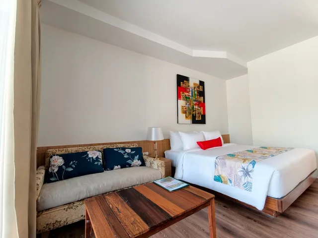 غرفة ديلوكس بسرير كوين بإطلالة على المسبح، Wild Orchid Villa Krabi 4/10