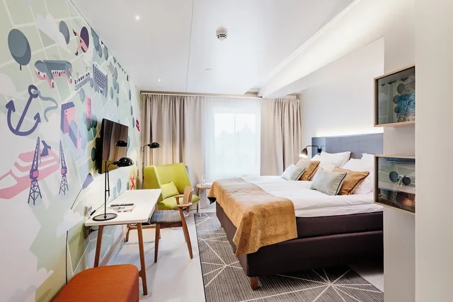 غرفة قياسية بسرير مزدوج، Hotel Indigo Helsinki - Boulevard 2/10