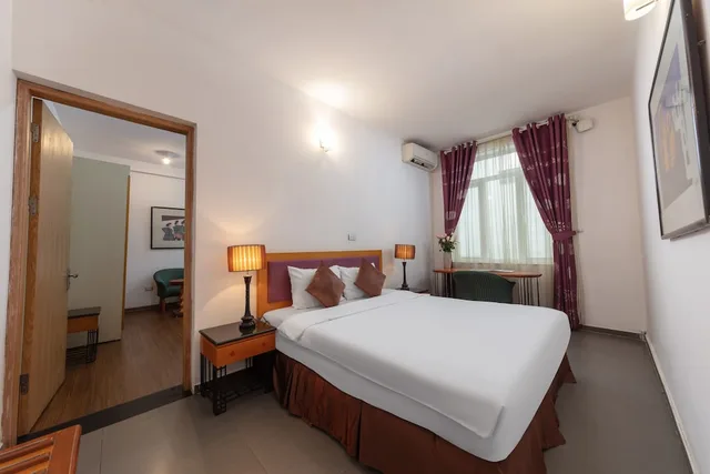 غرفة متصلة بسريرين مزدوجين، Golden Sun Villa Hotel 3/4