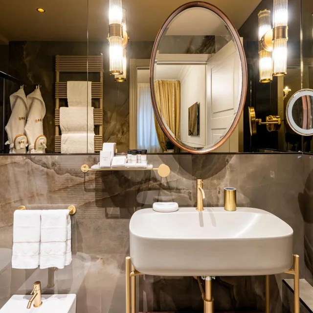 غرفة قياسية بسرير كينج، Hotel Palazzina Sardi 3/4