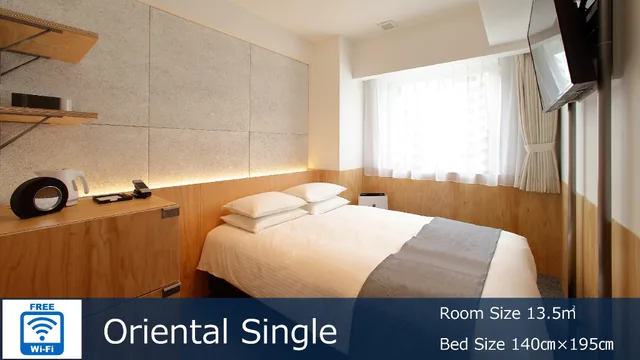 Oriental, Standard, Single, No View، Hotel Oriental Express Tokyo Kamata 2/2
